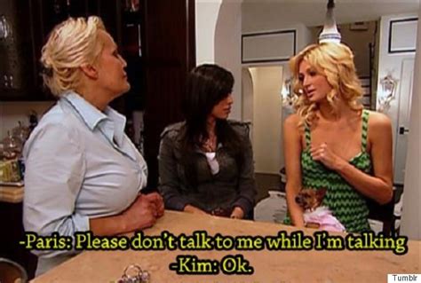 Paris Hilton Never Actually Told Kim Kardashian To Clean