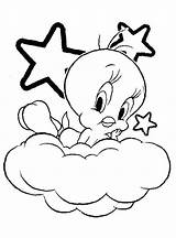 Tweety Deitado Nuvem Nuage Coloriages Looney Tunes Tudodesenhos Referred Anycoloring Acessar Kidsplaycolor Afkomstig sketch template