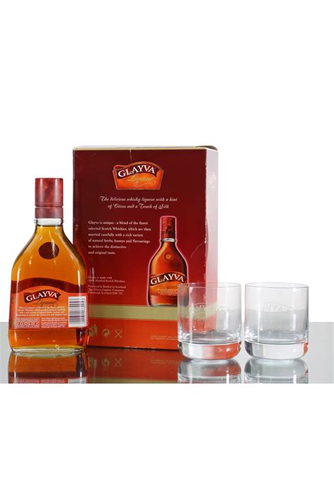 glayva liqueur gift set  whisky auctions