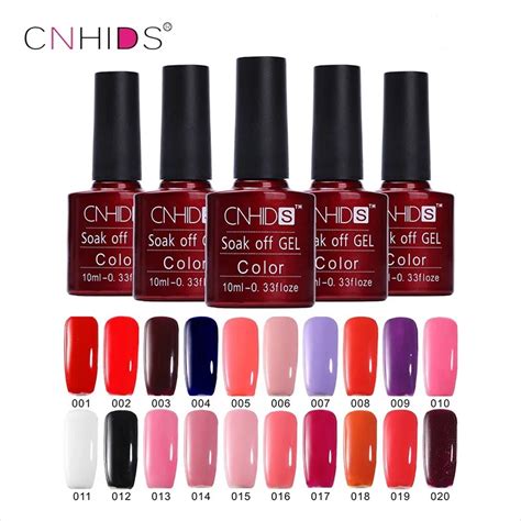 cnhids  colors gel nail polish professional uv gel nail polish long