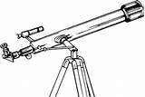 Telescope Definition sketch template