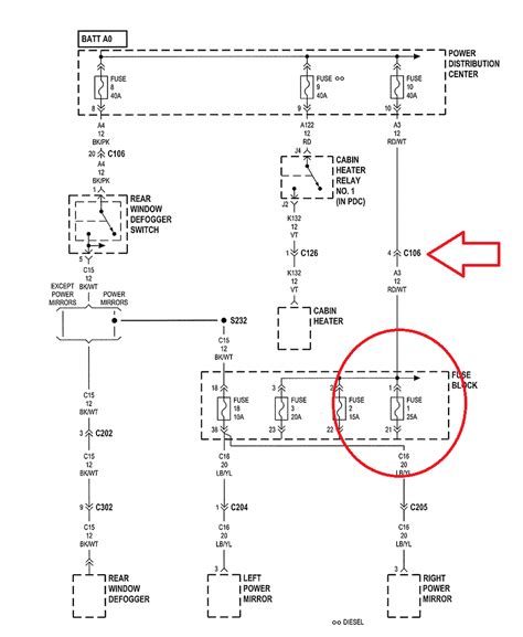 pt cruiser wiring diagram     chrysler pt cruiser     wiring