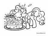 Coloring Pony Pages Little Birthday Pie Pinkie Happy Kids Pinky Girls Printable Getcolorings Drawing Color Pumpkin Getdrawings Pay Apple Print sketch template