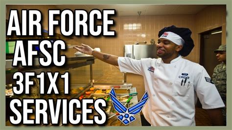 Air Force Services Afsc 3m0x1 Airforce Military