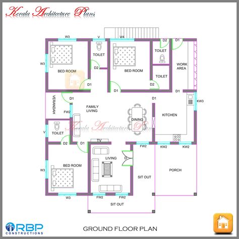 kerala style house floor plans house plans