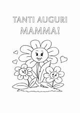 Mamma Auguri Compleanno Stampare Tanti Suo sketch template