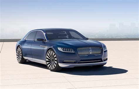 lincoln continental concept car brings  touch  europe   york