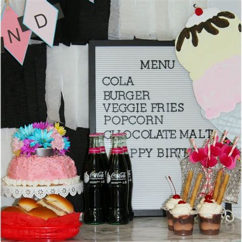 birthday party ideas for hosting an inexpensive 50s sock hop themed