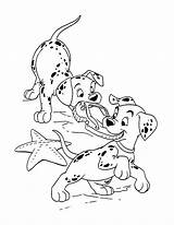 101 Dalmatians Coloring Pages Color Disney Kids Print sketch template