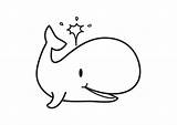 Coloring Whale Pages Preschool Printable Animals sketch template