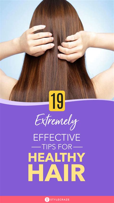 how to keep your hair healthy 20 tips home remedies healthy hair