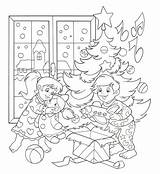 Craciun Colorat Copiii Planse Pentru Gasesc Cadourile Cadouri Brad Dimineata Copii Sfatulparintilor sketch template