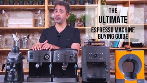 ultimate espresso machine buying guide youtube