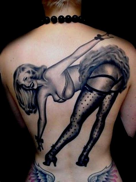 90 Best Pinup Tattoo Girl Designs And Meanings Add Style In 2019