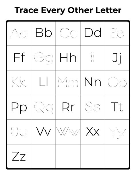 upper   case alphabet letters printable
