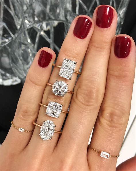 engagement ring diamond shapes   ring concierge