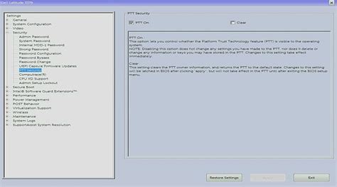 Xps 8900 Clear Tpm For Fingerprint Reader Page 2 Dell Community