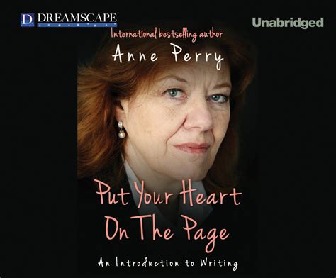 anne perry s put your heart on the page soundview media partners llc