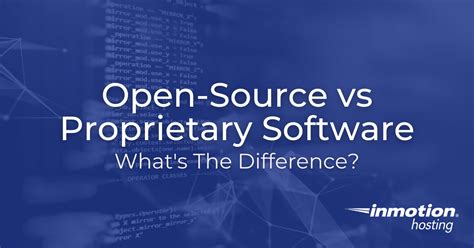 open source  proprietary software whats  difference