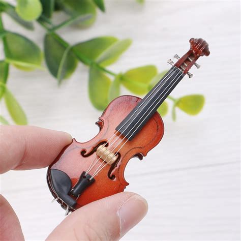 miniature violin  stand  case tiny  haves
