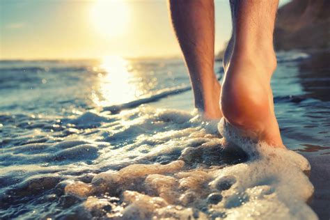surprising health benefits  walking barefoot