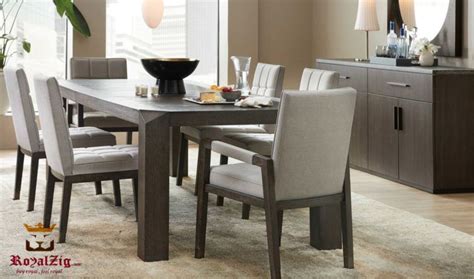 surrey modern luxury style dining table design   dining table