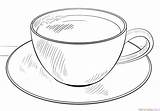 Cup Drawing Coffee Step Tea Draw Beginners Drawings Tutorials Choose Board Easy sketch template