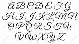Italic Lowercase Blackletter Handwriting Cursive sketch template