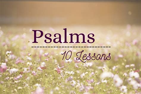 inductive bible studies   book  psalms lessons  questions