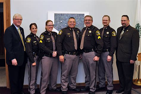 coopersville sheriffs office celebrate   year partnership