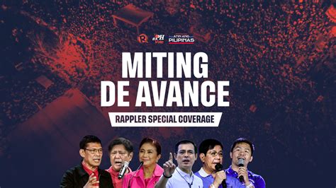 highlights presidential vp bets stage miting de avance