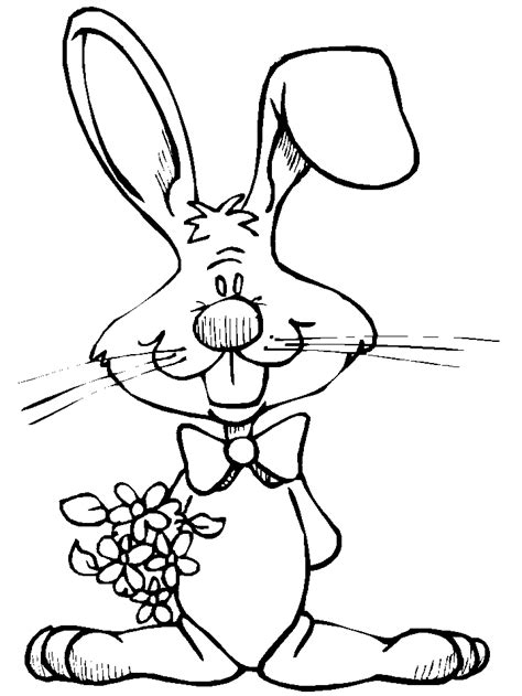 bunny coloring pages gif  bunny pinterest imagenes