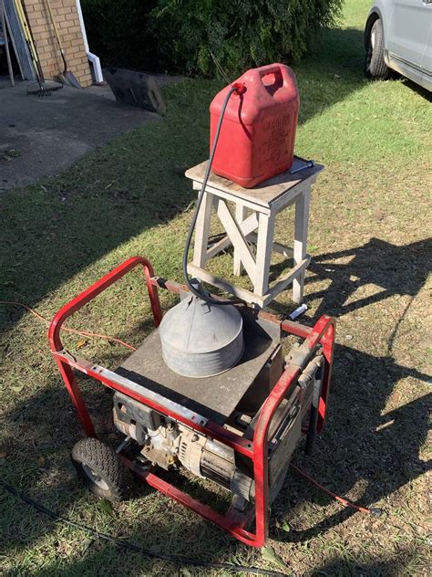 gravity feed generator   facebook regular gas tank broke