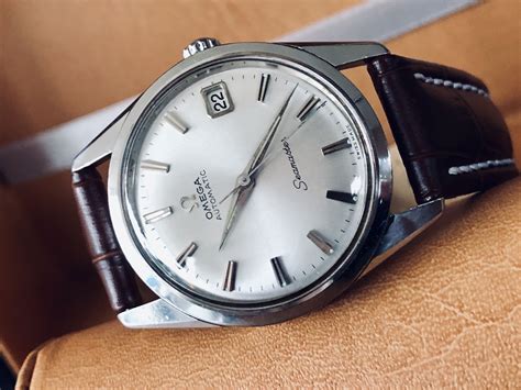 omega seamaster calibre  steel mens vintage  wristwatch  sale vintage watches