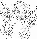 Coloring Pages Fairy Fairies Disney Silvermist Tooth Beautifull Drawing Sheets Kids Cartoon Tinkerbell Getdrawings Halloween sketch template