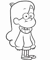 Pines Mabel Lineart sketch template