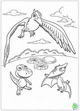 Coloring Train Dinosaur Dinokids Close Dino Tvheroes Pages sketch template