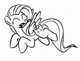 Fluttershy Coloring Pages Printable Kids Bestcoloringpagesforkids sketch template