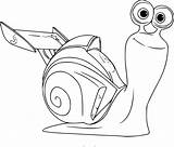 Escargot Positif élégant sketch template