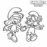 Village Coloring Smurfs Pages Lost Smurfette Coloriage Schtroumpf Smurf Getcolorings Blossom Getdrawings Choisir Tableau Un Mariage sketch template