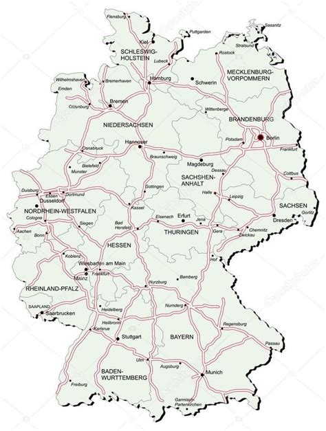 autobahn tyskland kart tyskland autobahn kart vest europa europa