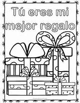 Spanish Christmas Coloring Pages Navidad Subject sketch template