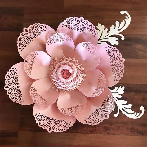 large paper flower templates
