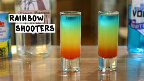 Rainbow Shooters Tipsy Bartender