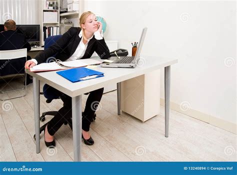 bored office worker stock photo image  dossiers working
