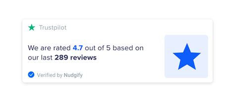 turn trustpilot reviews  social proof nudgify