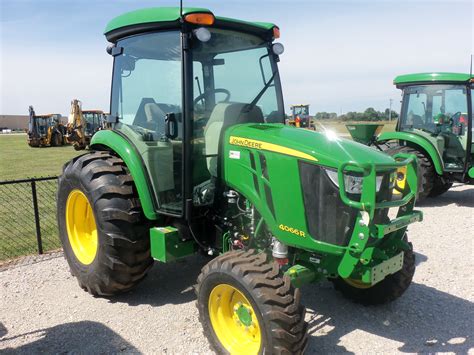 small john deere tractor  cab  home