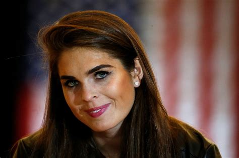 Trump Made Hope Hicks Steam His Pants While He Was Wearing Them