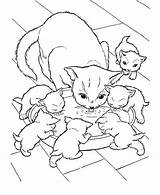 Katzen Ausmalen sketch template