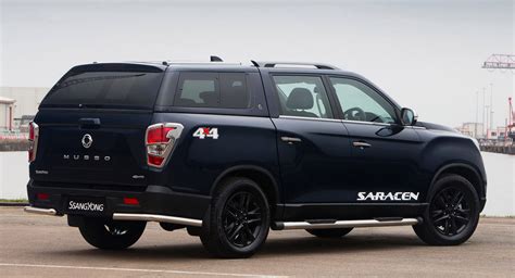 ssangyong musso pickup gains   hard top designs carscoops